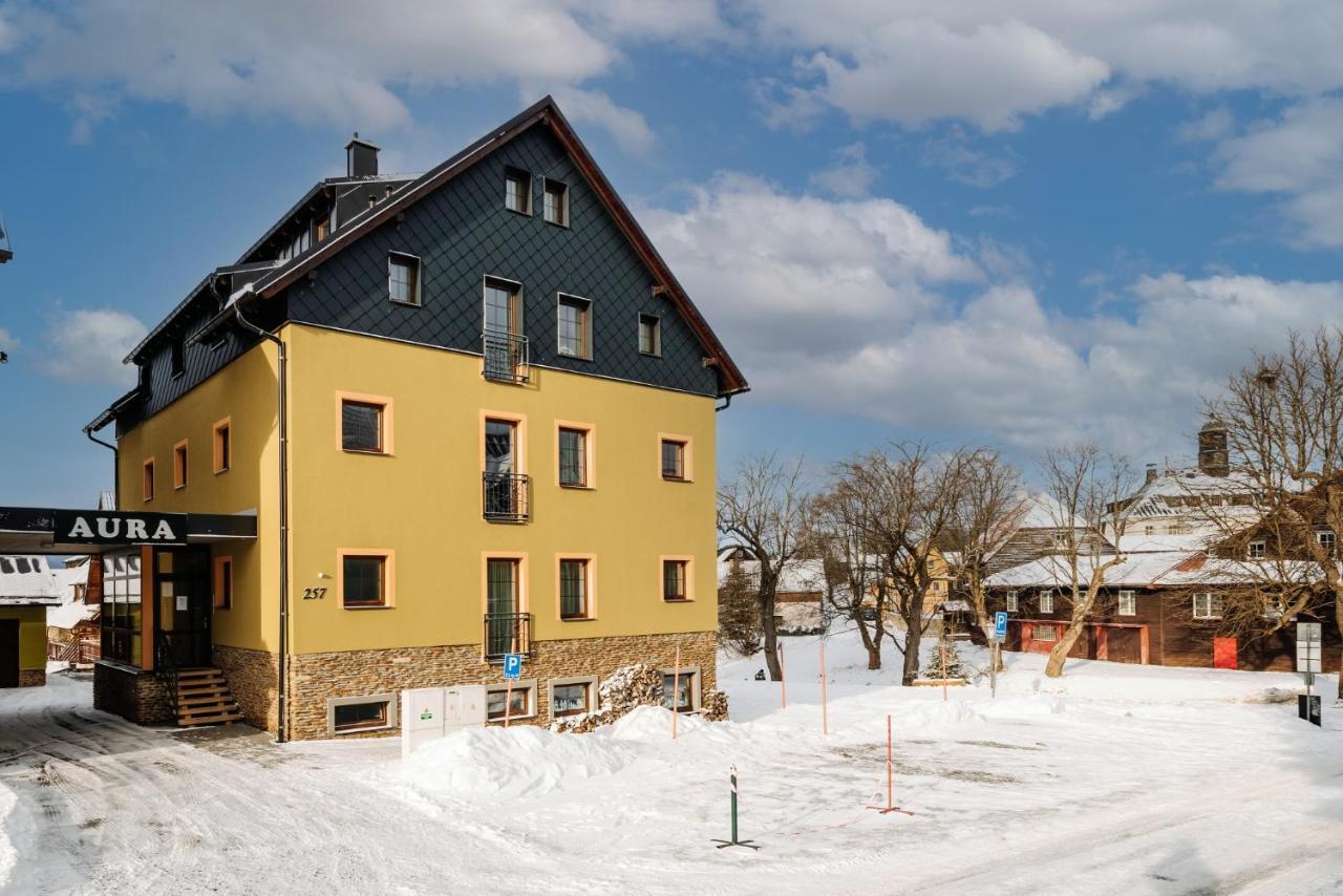 Aura VI Apartment Boží Dar Exterior foto